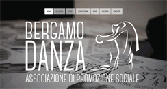 Desktop Screenshot of bergamodanza.it